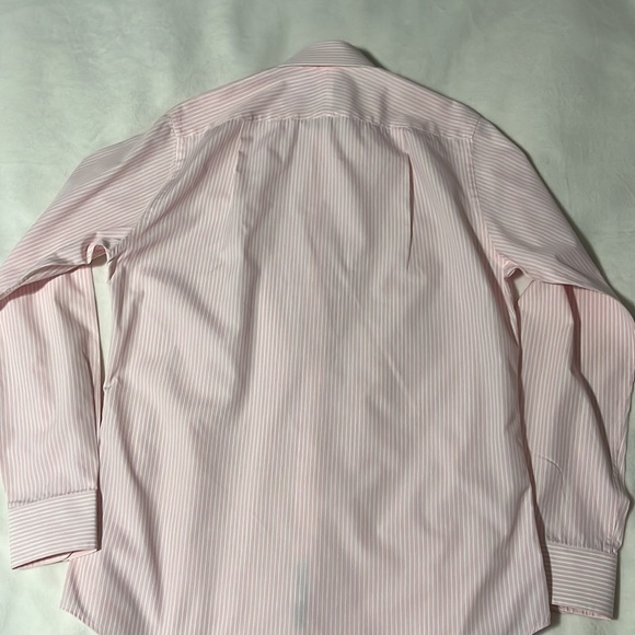 Men’s button down dress shirt. Sz 15.5/35 pink & white - Picture 5 of 5